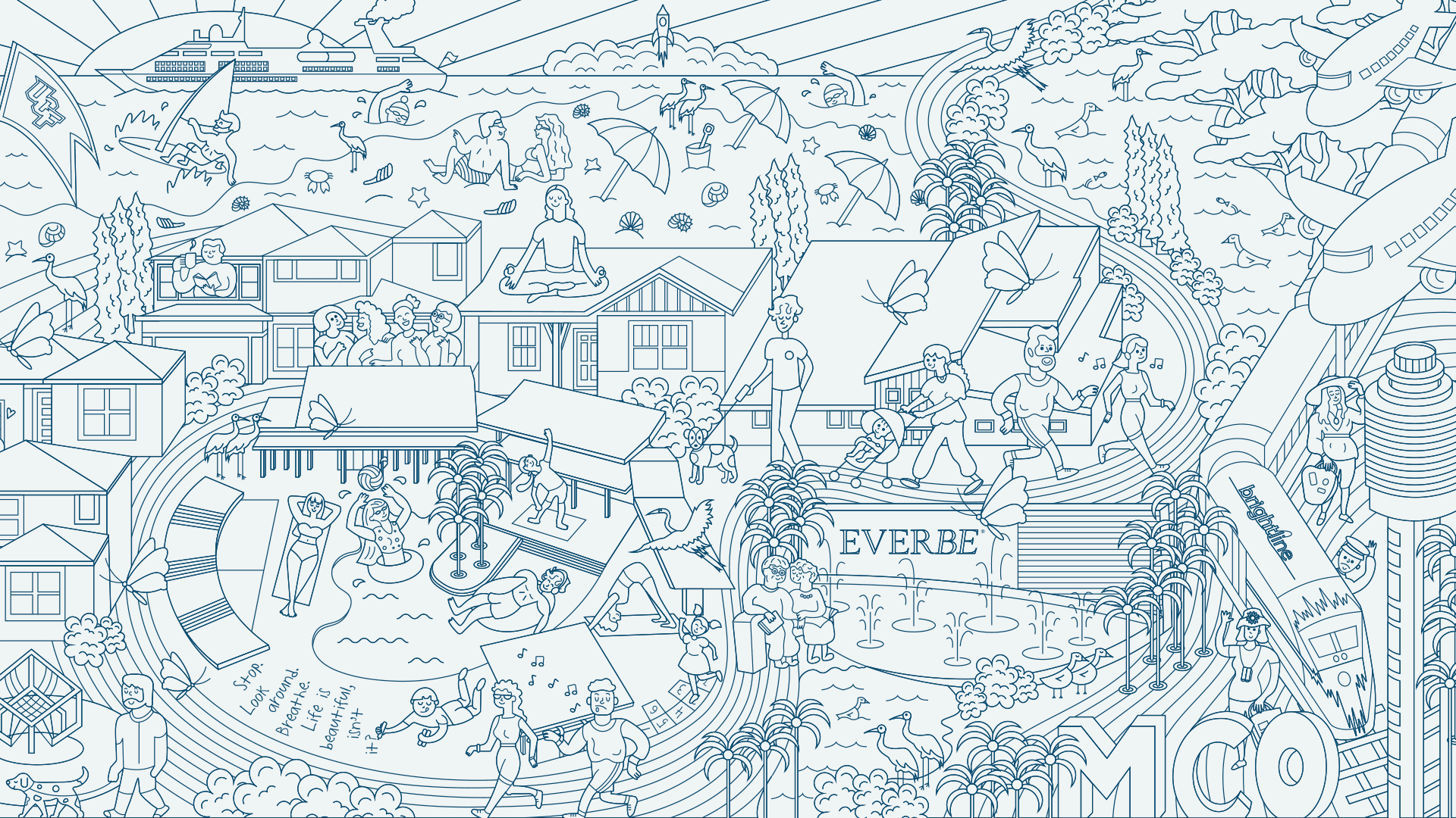 EverBe Coloring Book