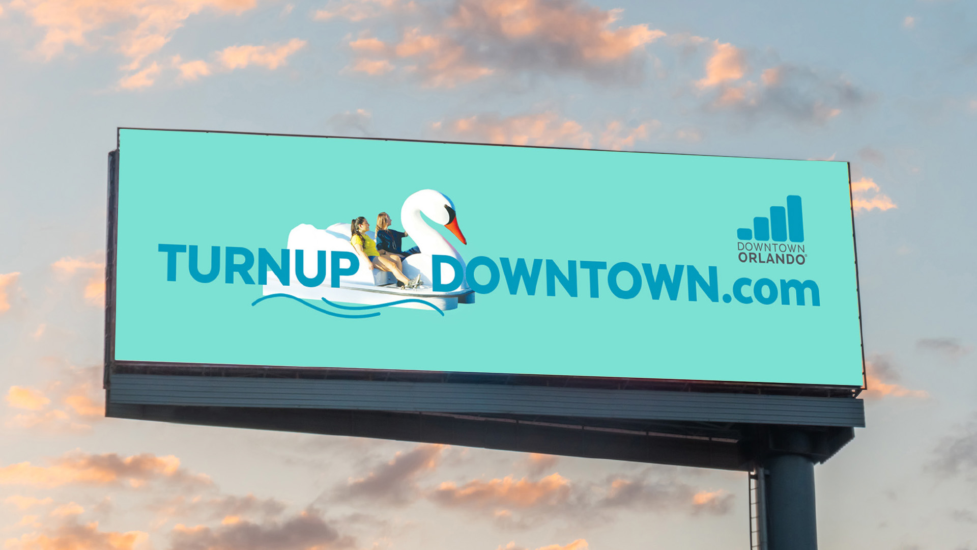 City of Orlando Downtown Development Board Billboard