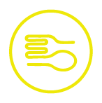 food and plate icon